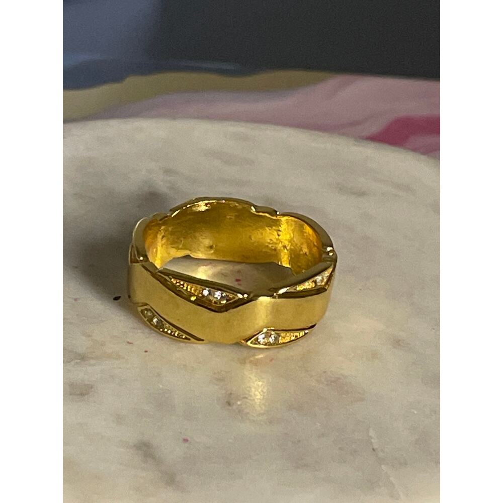 mens wedding band style ring  12